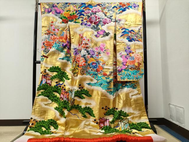 Yahoo!オークション -「秋山」(振袖) (女性和服、着物)の落札相場