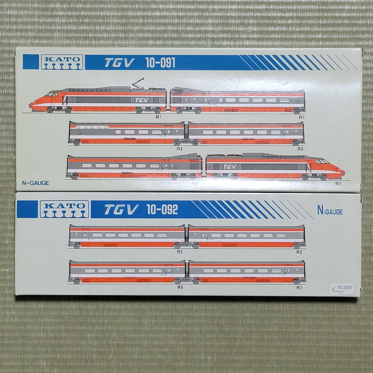 KATO TGV 10-092 Nゲージ 4両セット KATO TGV 10-092 Nゲージ 4