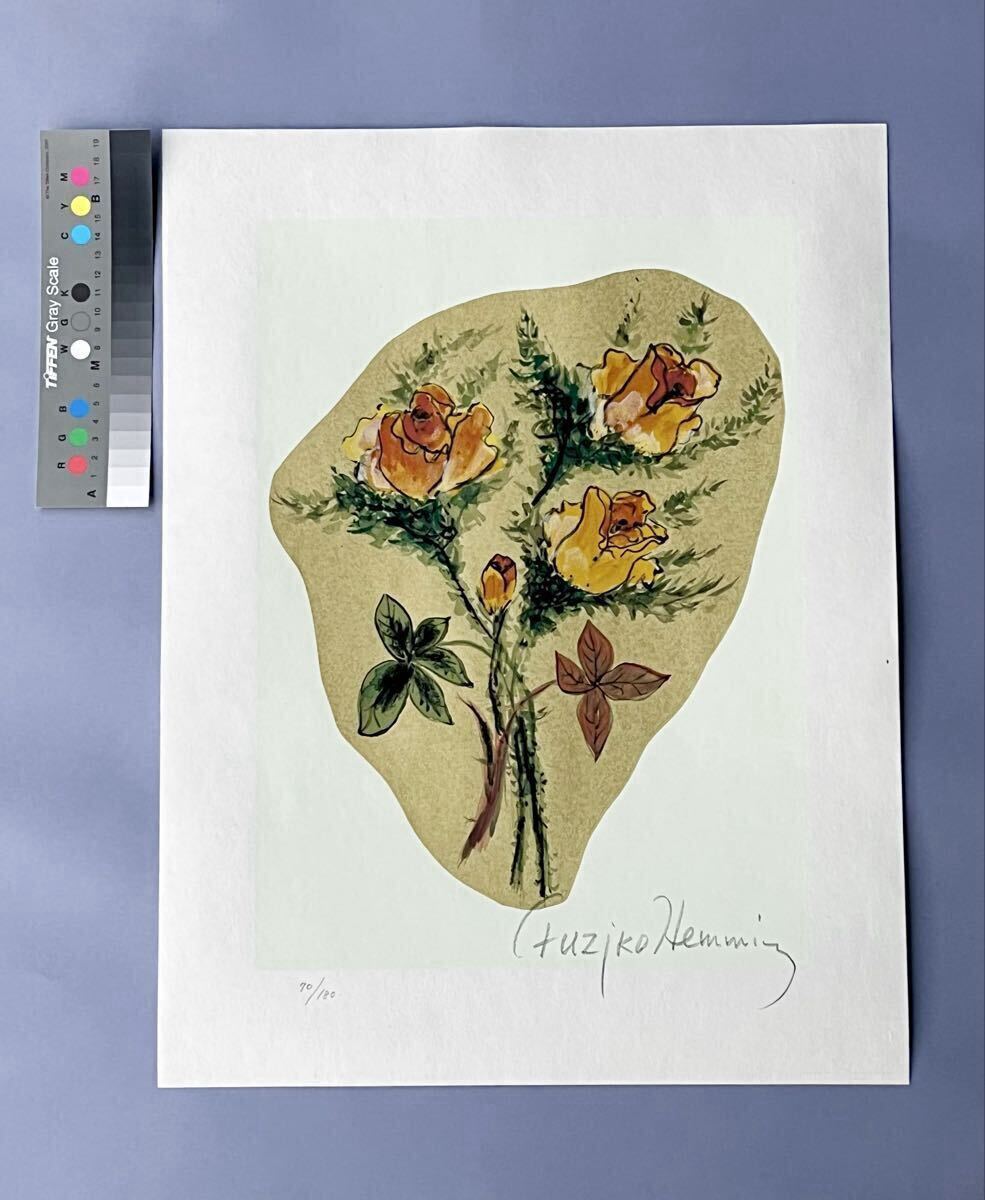 Yahoo!オークション -「フジ子ヘミング」(シルクスクリーン) (版画)の