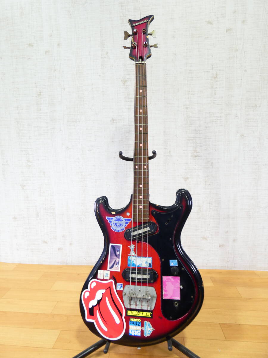 TEISCO NB-1 テスコ ビンテージベース ビザール ヘッド補修跡有 TEISCO