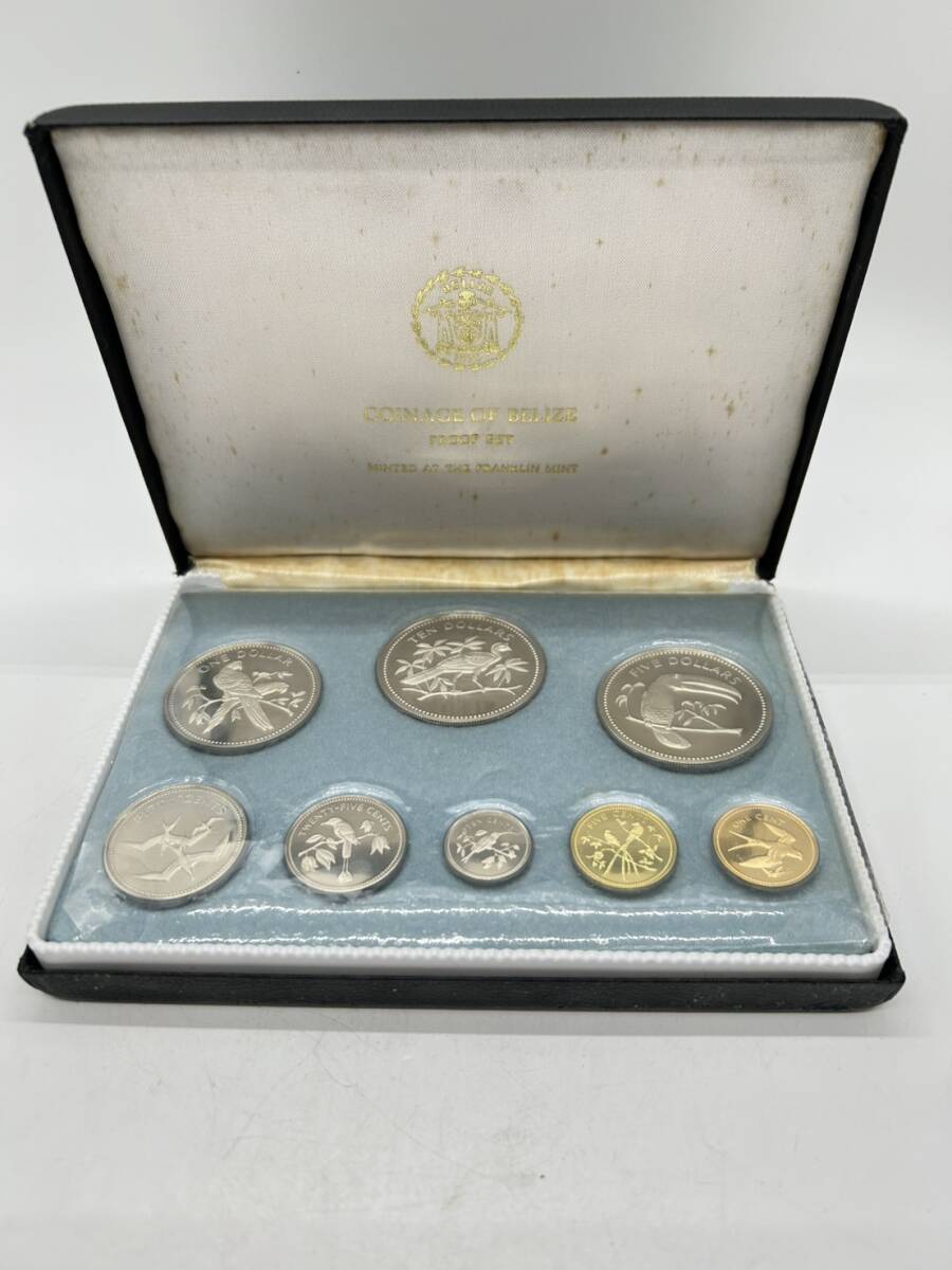 ☆ベリーゼ 1974 SV925 プルーフ通貨8枚☆スターリングシルバー含む