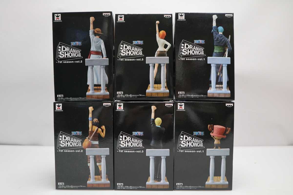 Yahoo!オークション -「ワンピース dramatic showcase 1st season 全6