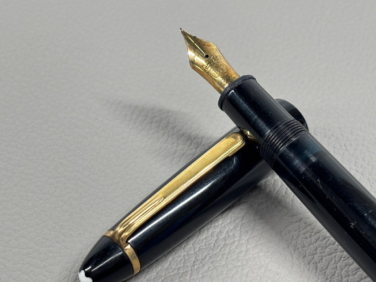 極美品】モンブラン 146 万年筆 全金14K、ワイルドスワンズ