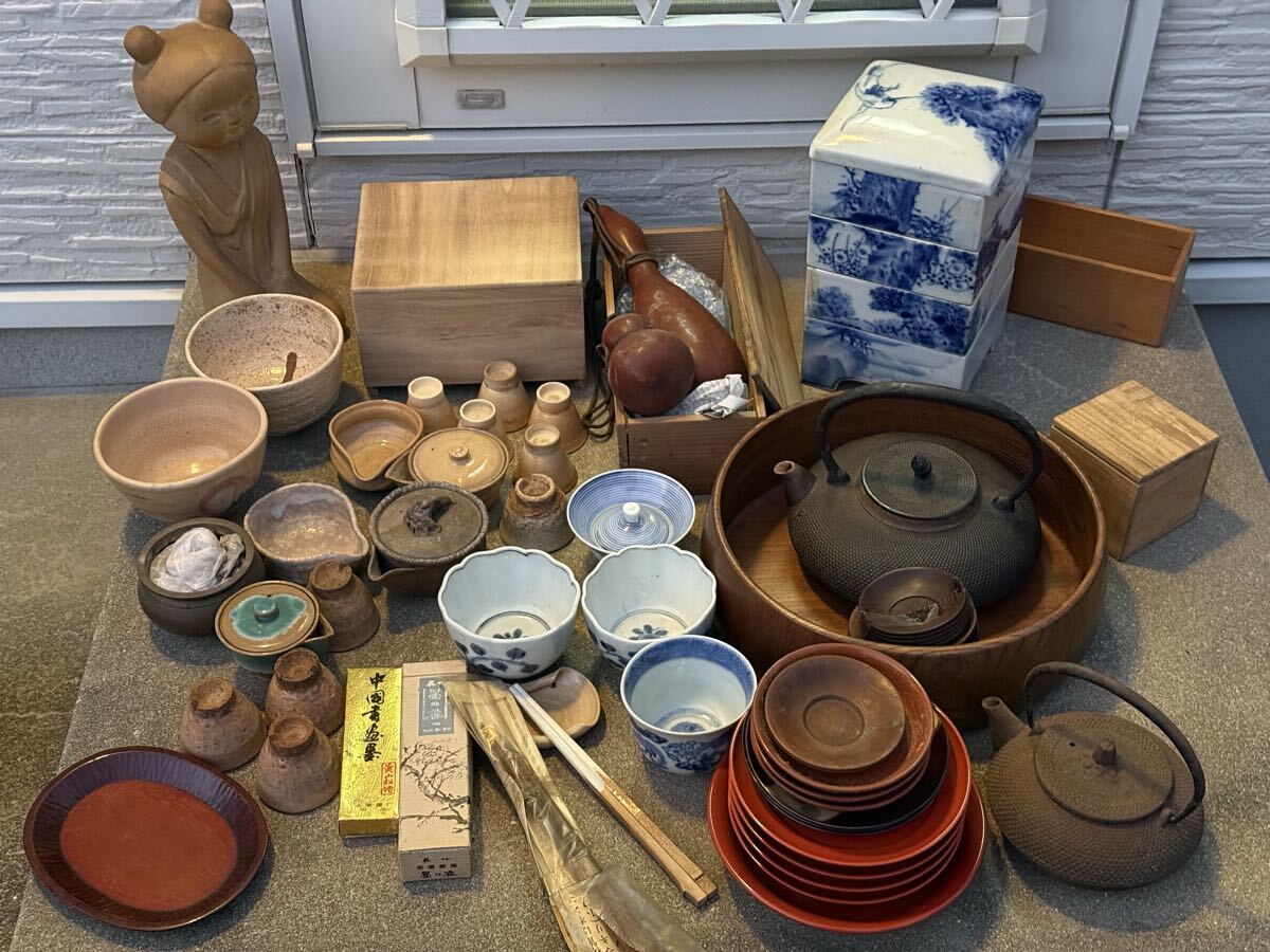 備前焼 宝瓶 在銘 茶道具 煎茶器 陶印有 青 備前焼 宝瓶 在銘 茶道具