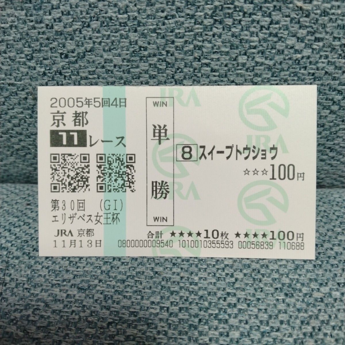 トウカイテイオー 第37回有馬記念 単勝馬券｜Yahoo!フリマ（旧PayPay