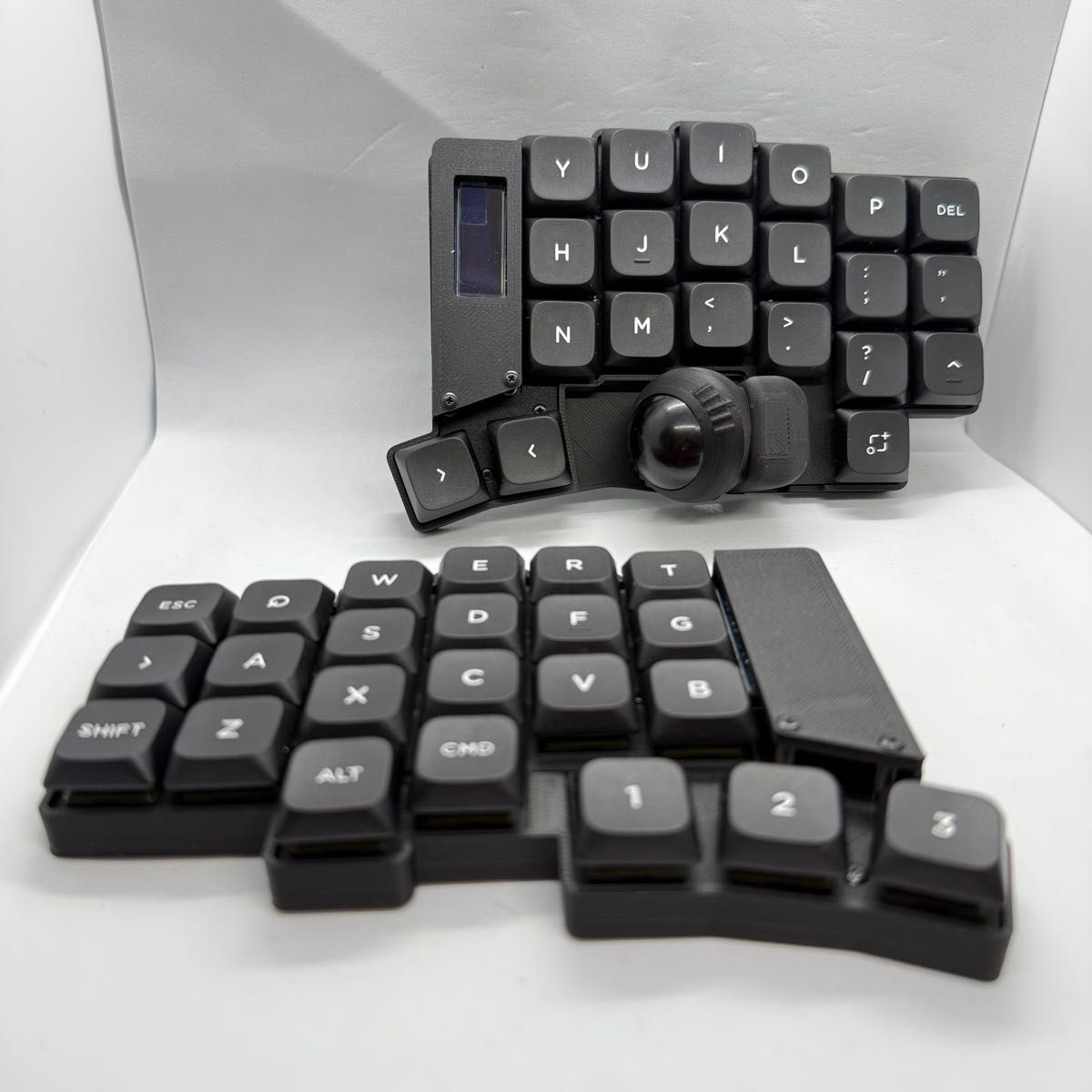 roBa-LP フルセット 無線接続 左右分割 トラックボール キーボード