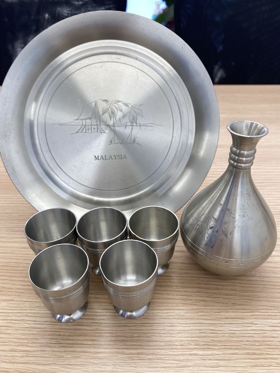 Yahoo!オークション -「マレーシア 錫」(錫製) (金属工芸)の落札相場