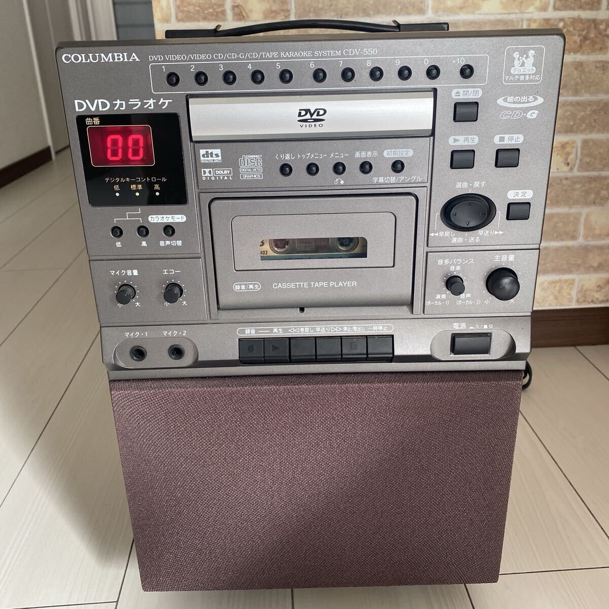 Yahoo!オークション -「denon cdv-550 dvdカラオケシステム」の落札