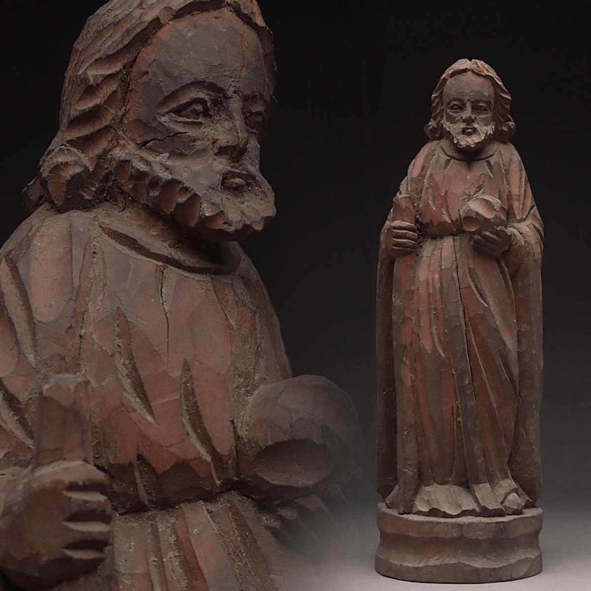 Yahoo!オークション -「キリスト像」(彫刻、オブジェ) (美術品)の落札