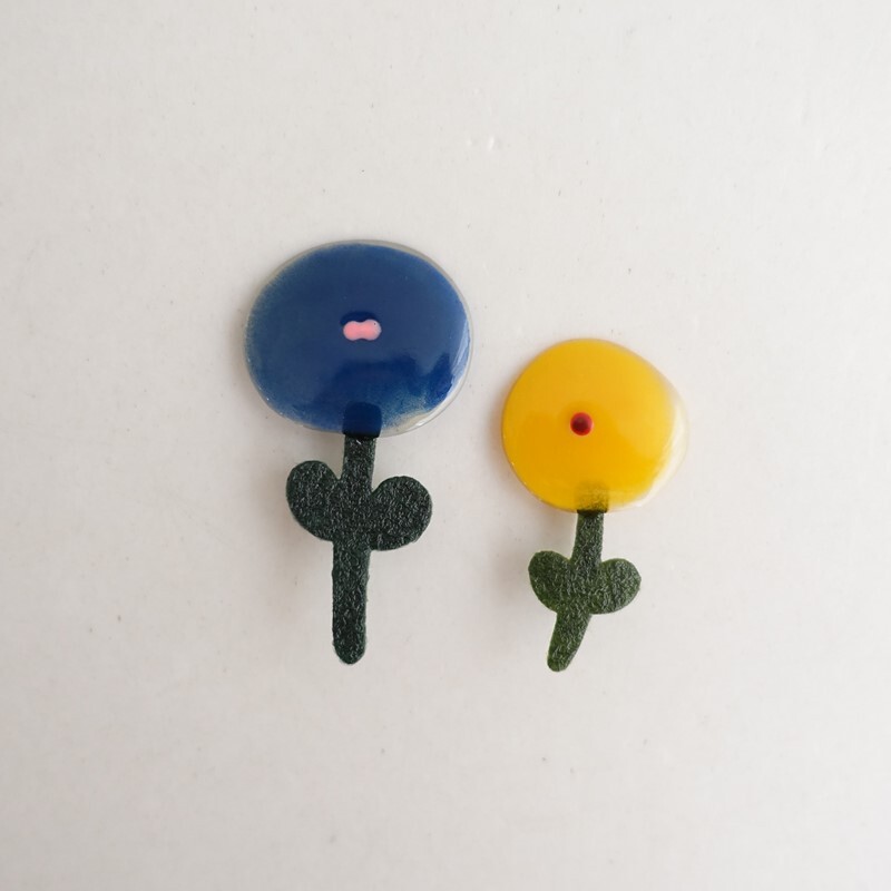 Yahoo!オークション -「mina perhonen ブローチ」(ミナ ペルホネン