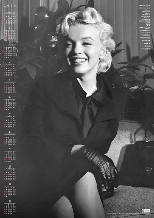 2007年 カレンダー マリリンモンローYahoo!オークション -「マリリン