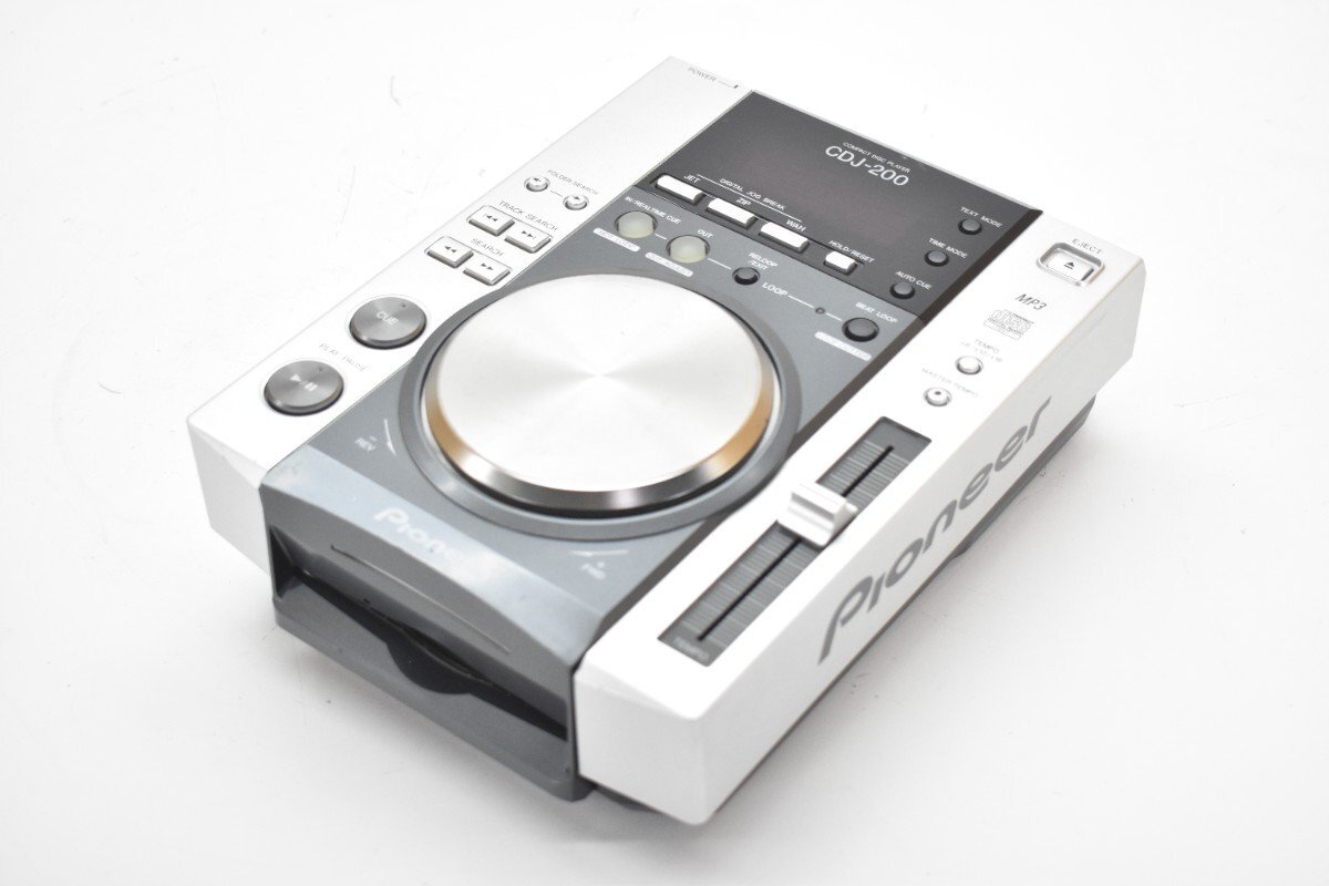 パイオニア CDJ-200 2台 CDプレイヤー パイオニア CDJ-200 2台 CD
