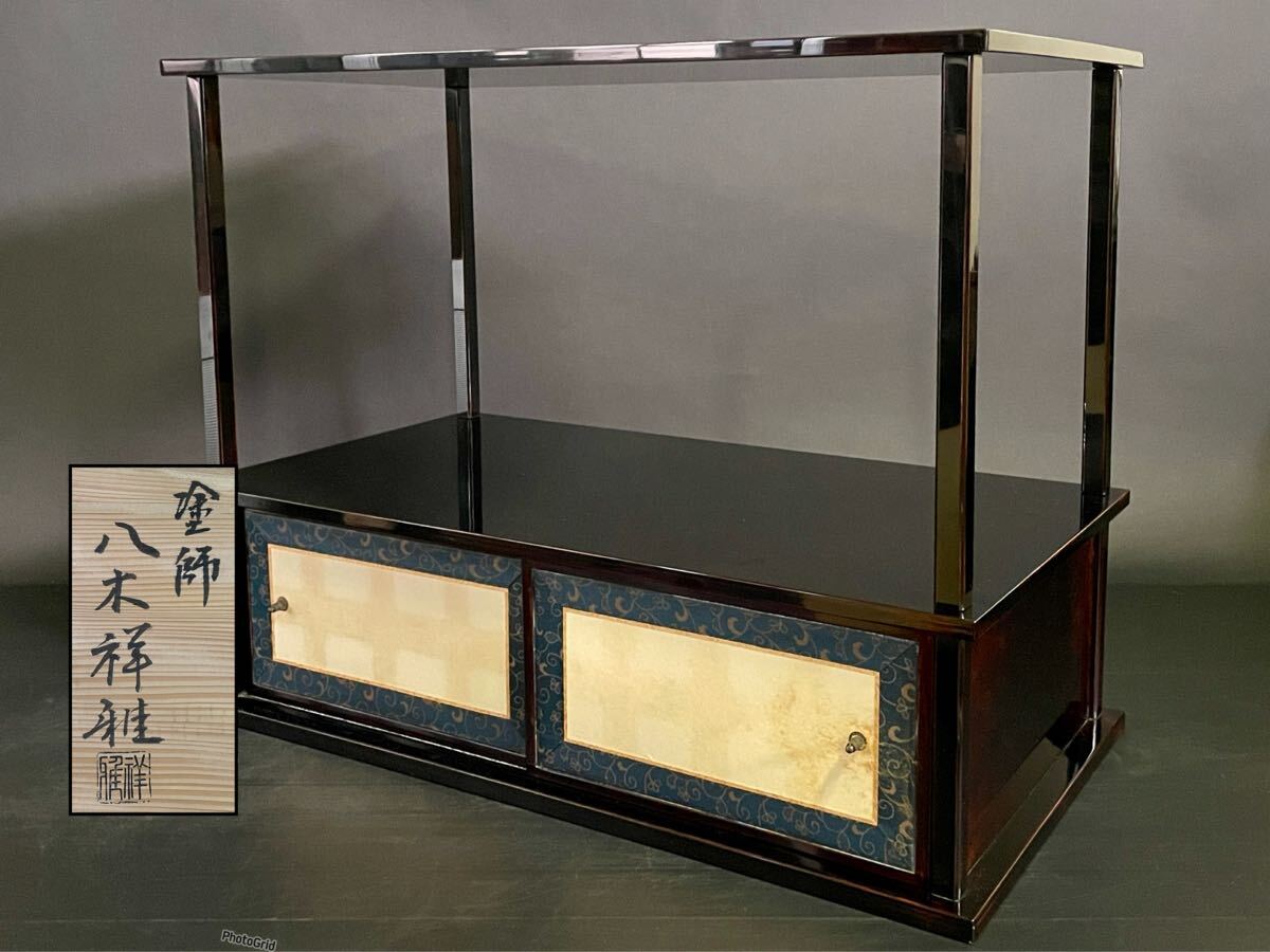 Yahoo!オークション -「茶道具 棚 紹鴎棚」(工芸品) の落札相場・落札価格