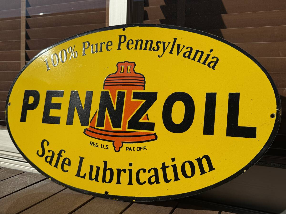 Yahoo!オークション -「看板 pennzoil」の落札相場・落札価格