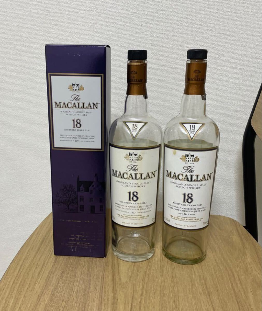 2026年最新】Yahoo!オークション -マッカラン18年 空瓶の中古品・新品