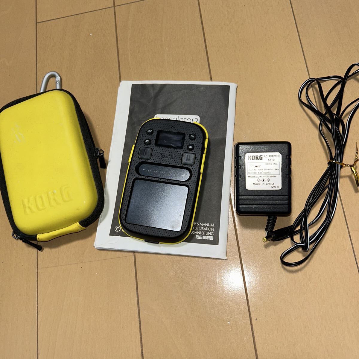 KORG KAOSSILATOR カオシレーター純正アダプタ付 希少品 KORG
