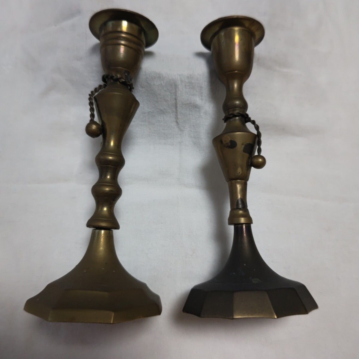 Yahoo!オークション -「燭台 アンティーク」(金属工芸) (工芸品)の落札