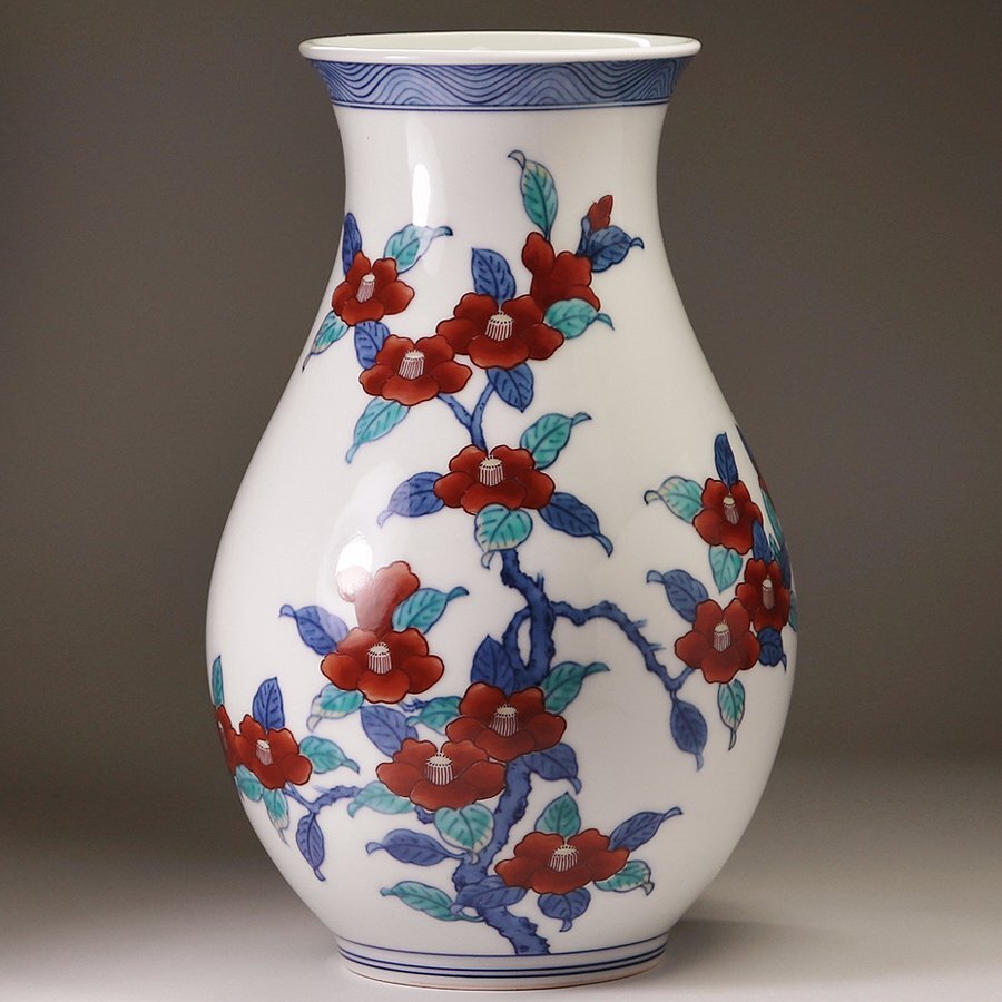 Yahoo!オークション -「今泉今右衛門 花瓶」の落札相場・落札価格