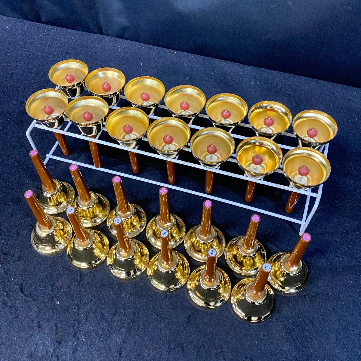 Yahoo!オークション -「ウチダミュージックベル」(ハンドベル) (打楽器