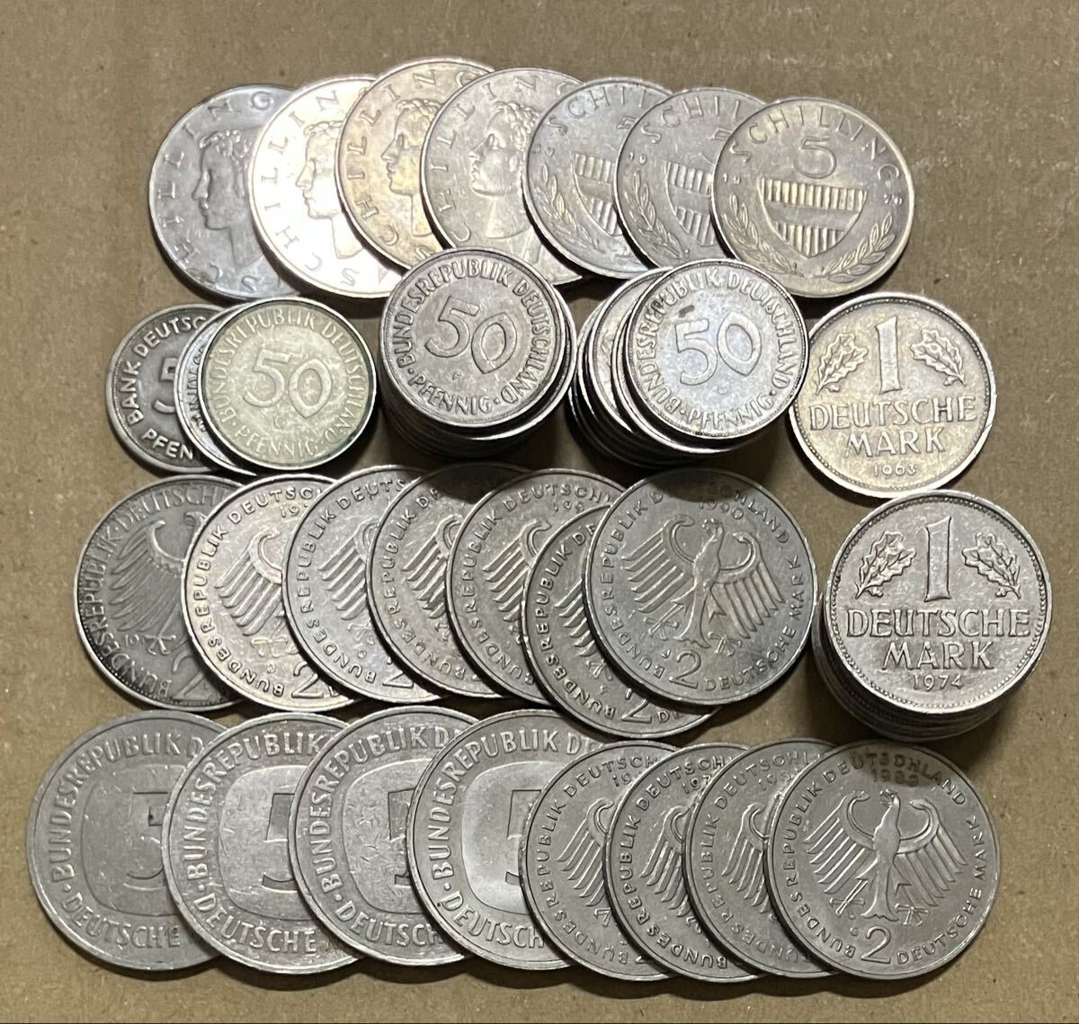 Yahoo!オークション -「ドイツ 2マルク」(硬貨) (貨幣)の落札相場