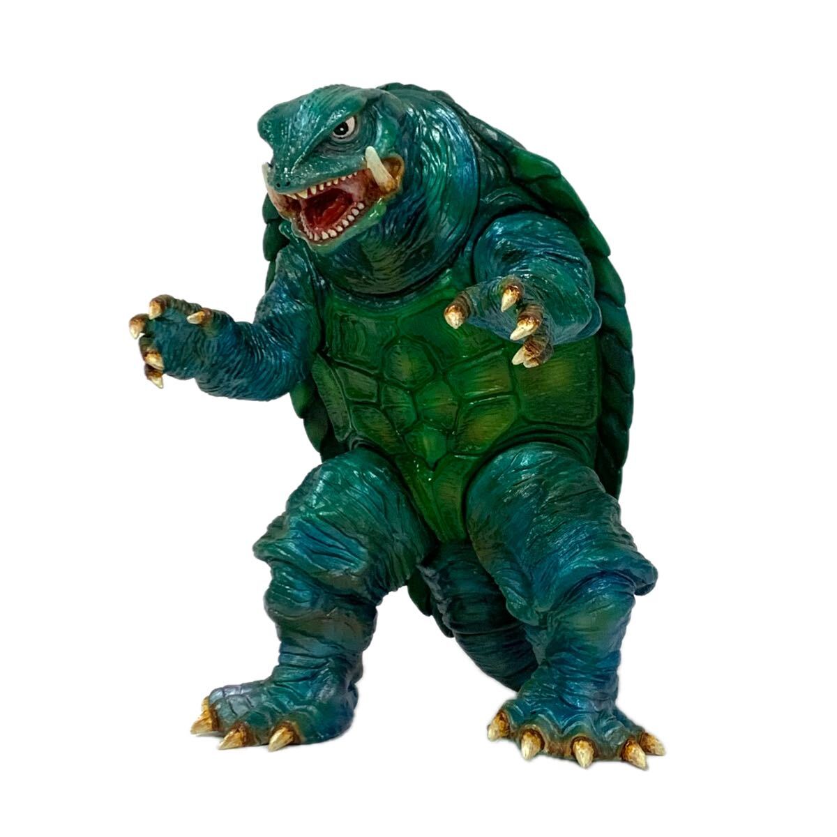 貴重昭和版 ガメラ（大映映画）の大型フィギャー 全高：約27㎝ 完成