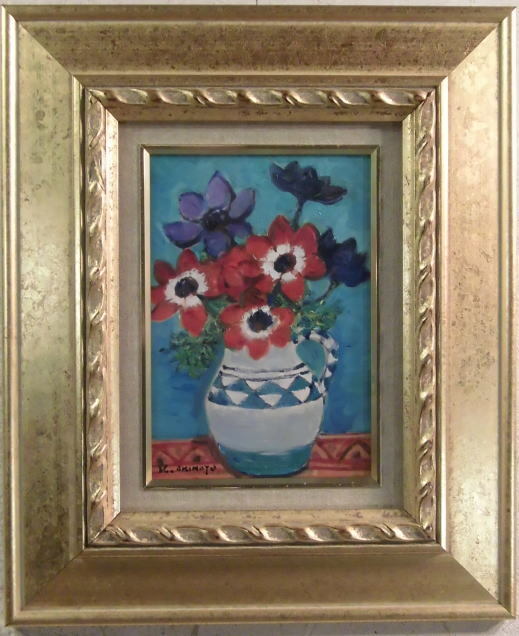 Yahoo!オークション -「アネモネ」(油彩) (絵画)の落札相場・落札価格