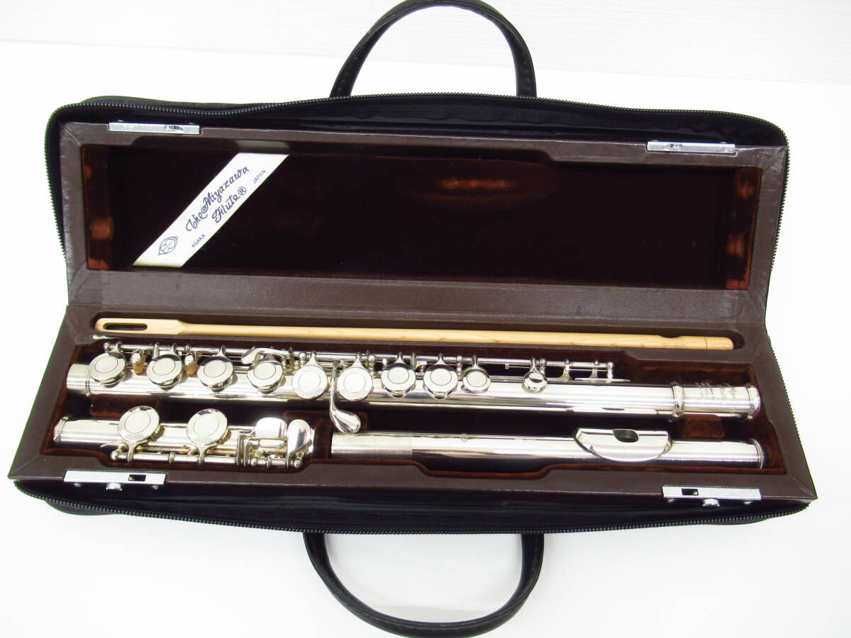 Sその他◇MIYAZAWA Flute ミヤザワ ショップ フルート MS-70S A442