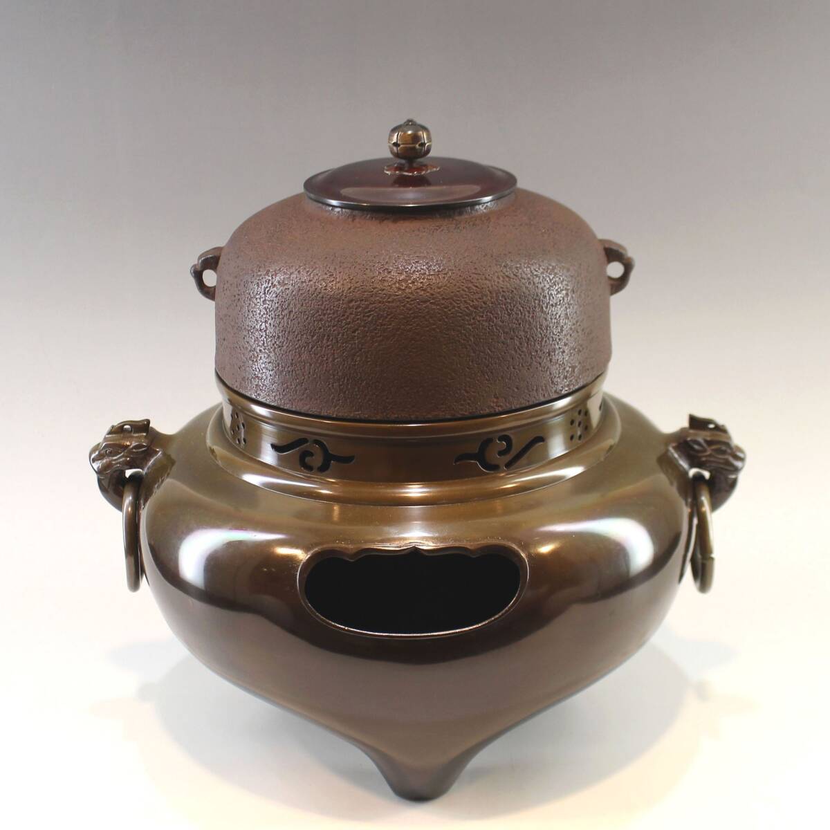 2026年最新】Yahoo!オークション -唐銅鬼面風炉の中古品・新品・未使用