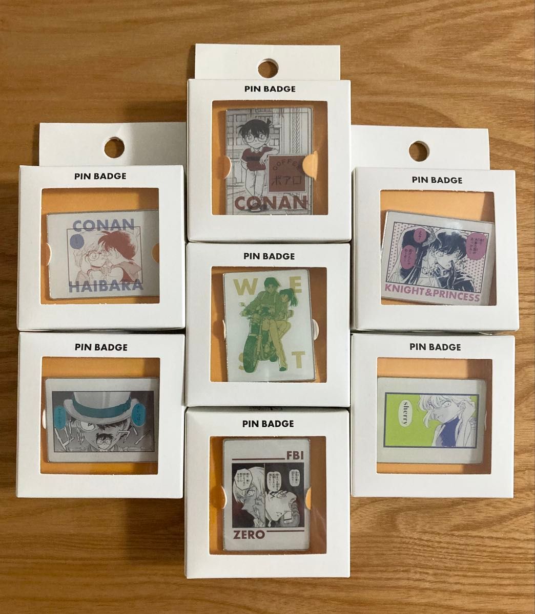完売 入手困難 数量限定【名探偵コナン】2周年記念 ピンバッジ『工藤新