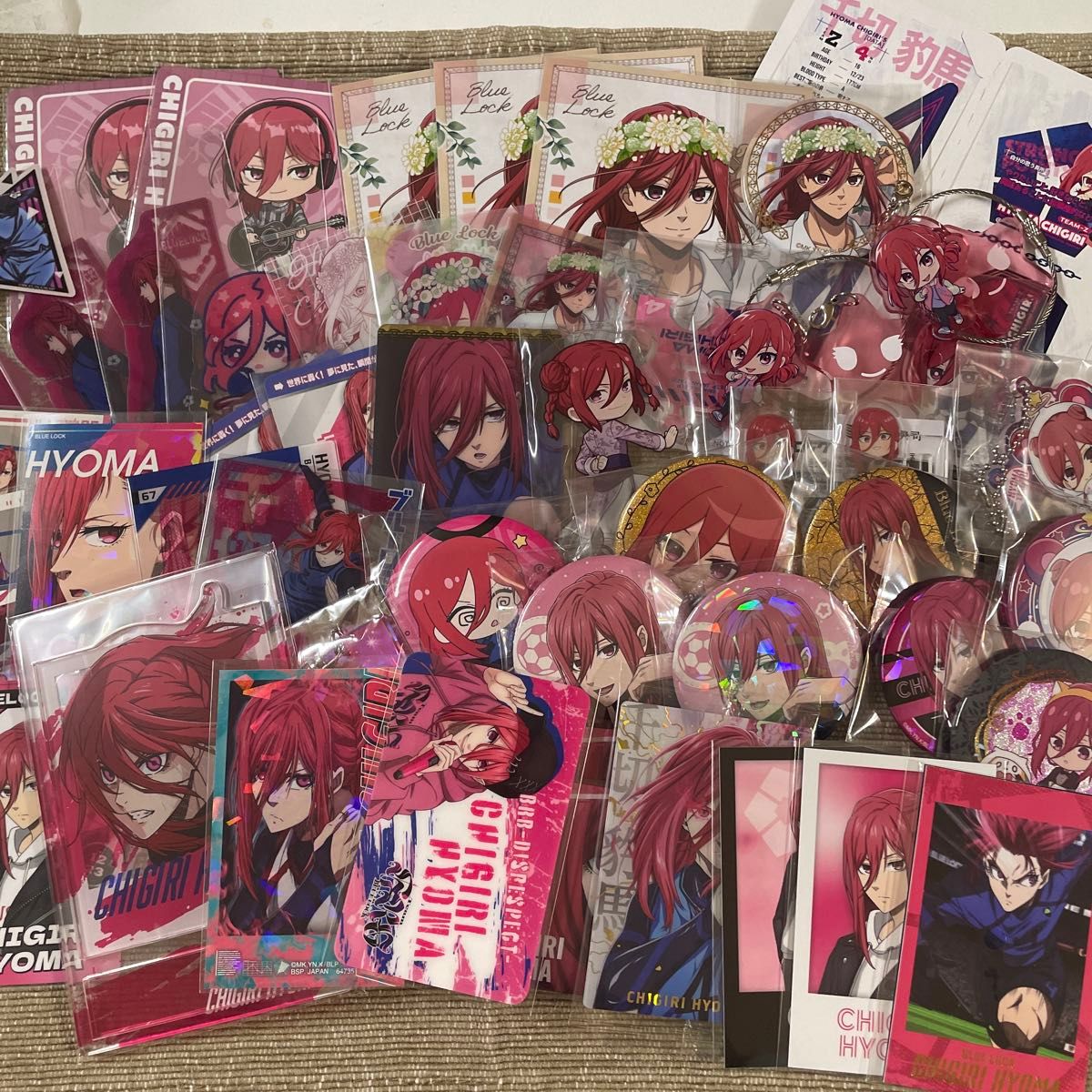 ブルーロック TSUTAYA 百鬼夜行 千切豹馬 缶バッジ 3個セット｜Yahoo