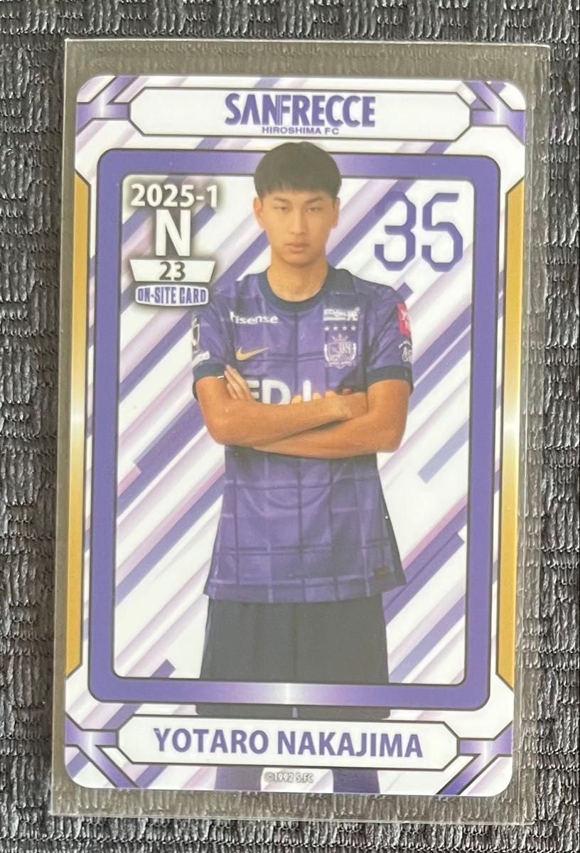 25-26 サンフレッチェ広島レジーナ オンサイトカード Nカード N17 No