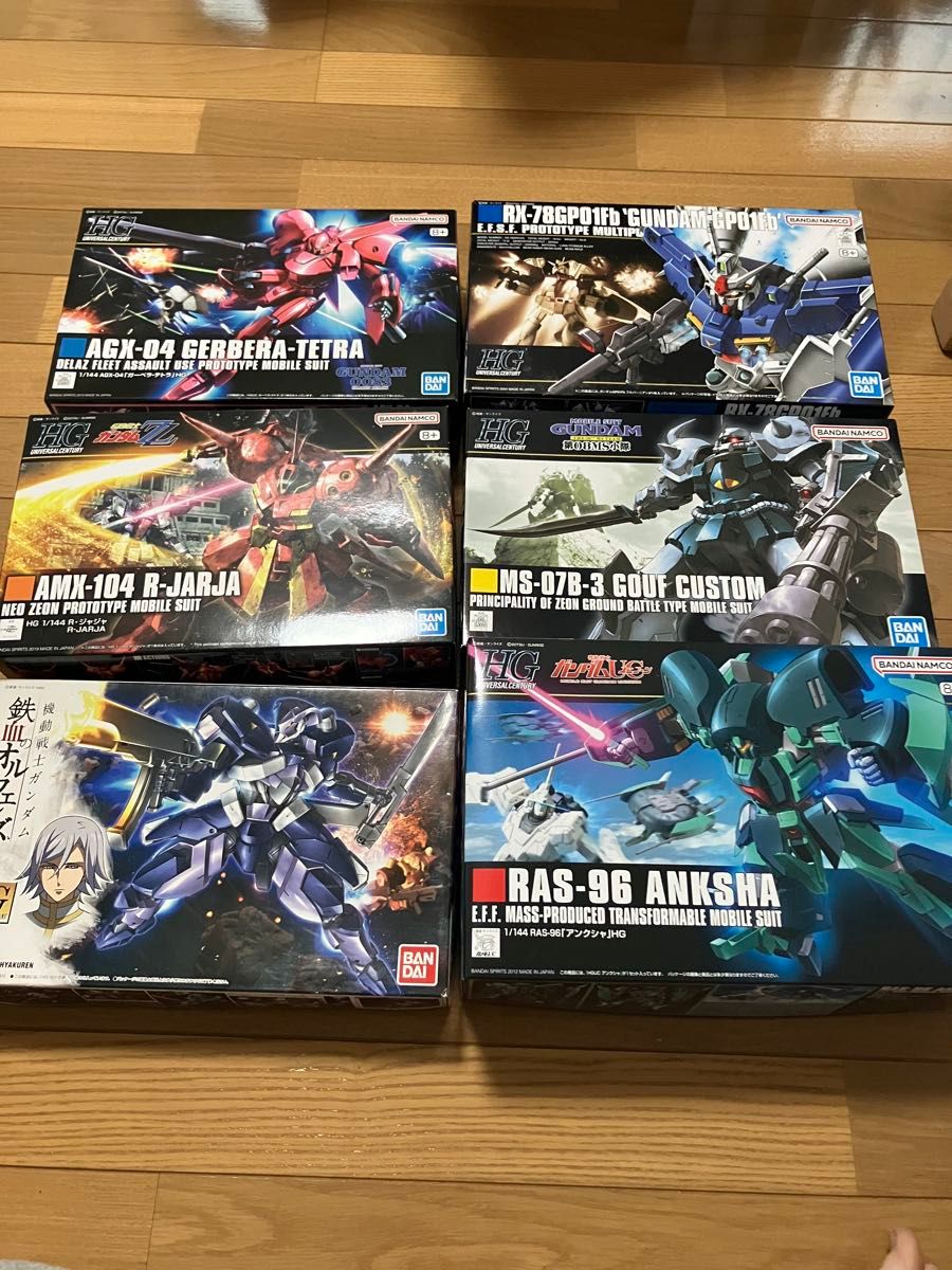 ガンプラ hg まとめ売り Zガンダム系 マラサイ ガザC ハンブラビ Z