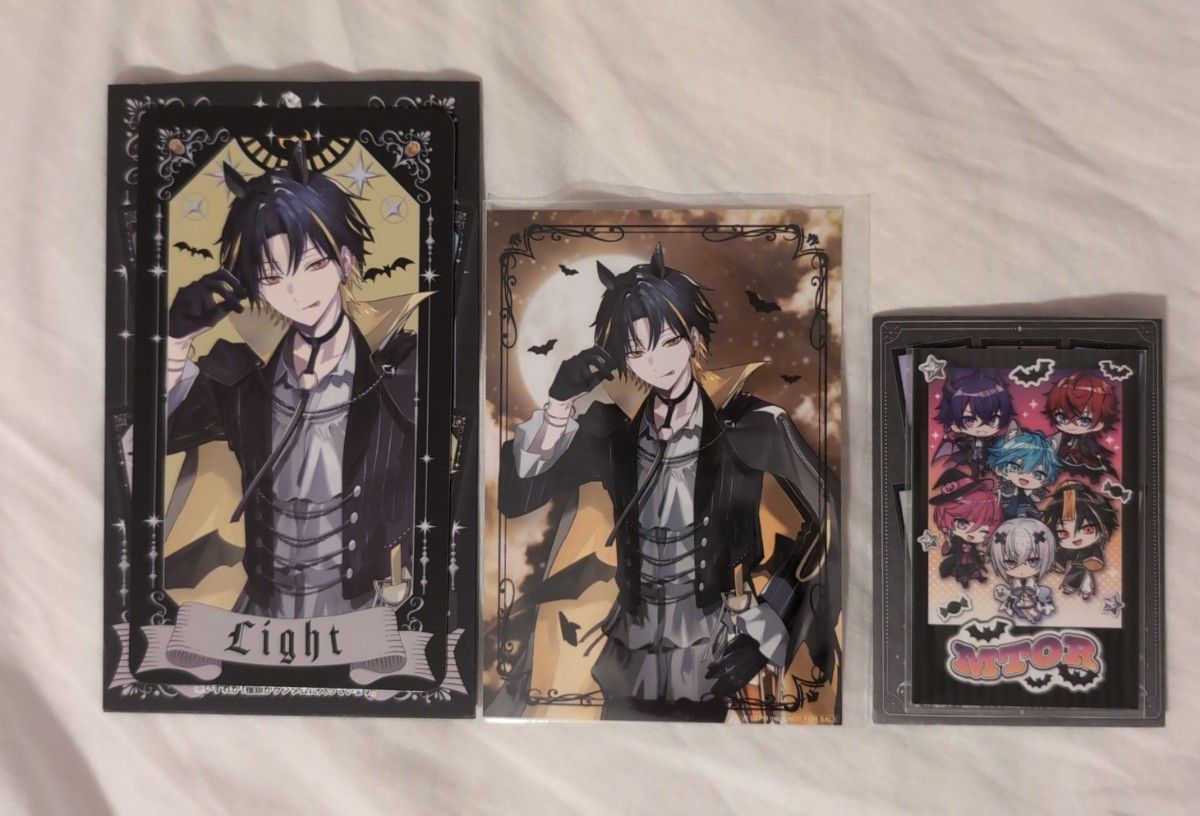 めておら ハロウィン タロット風カード サイン付き ロゼ 明雷らいと