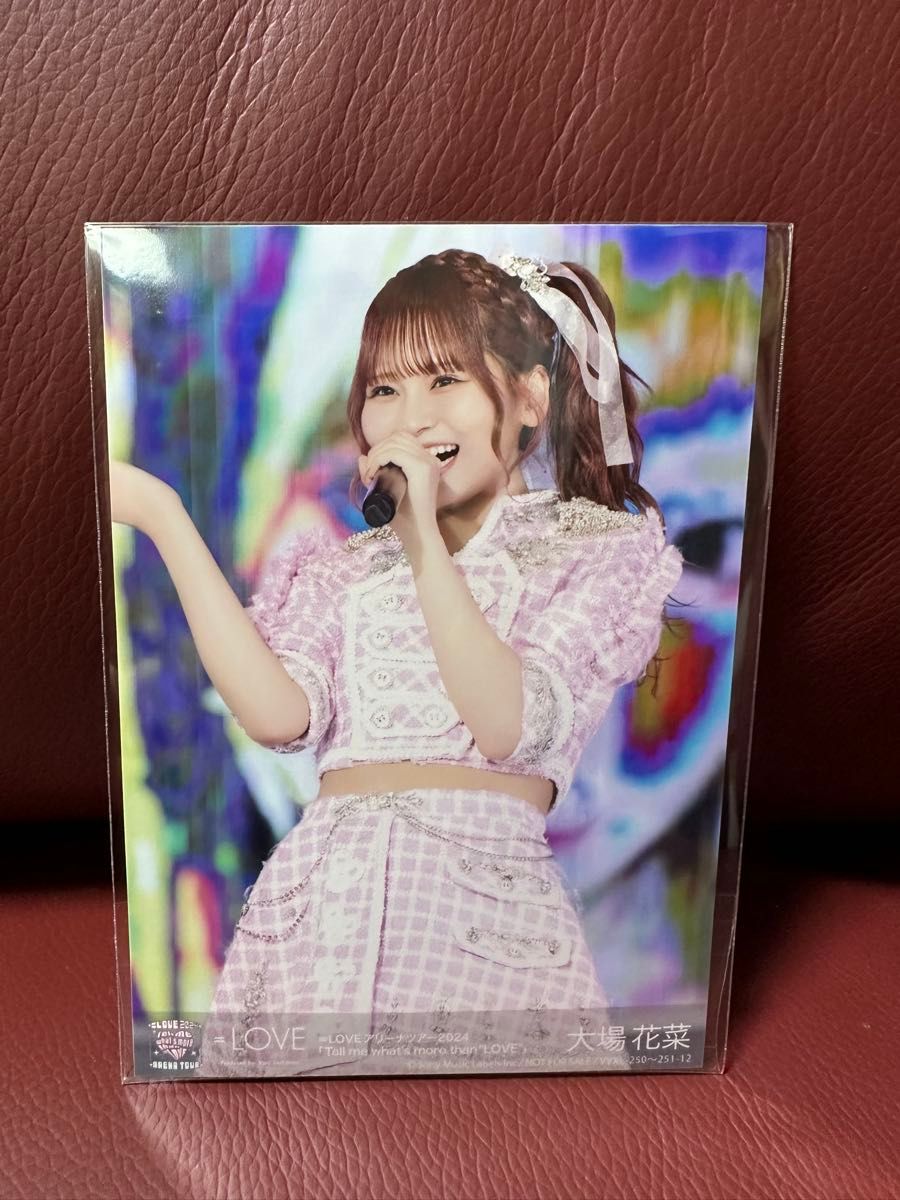 イコラブ 大場花菜 生写真 木漏れ日メゾフォルテ 直筆 2枚 コンプ