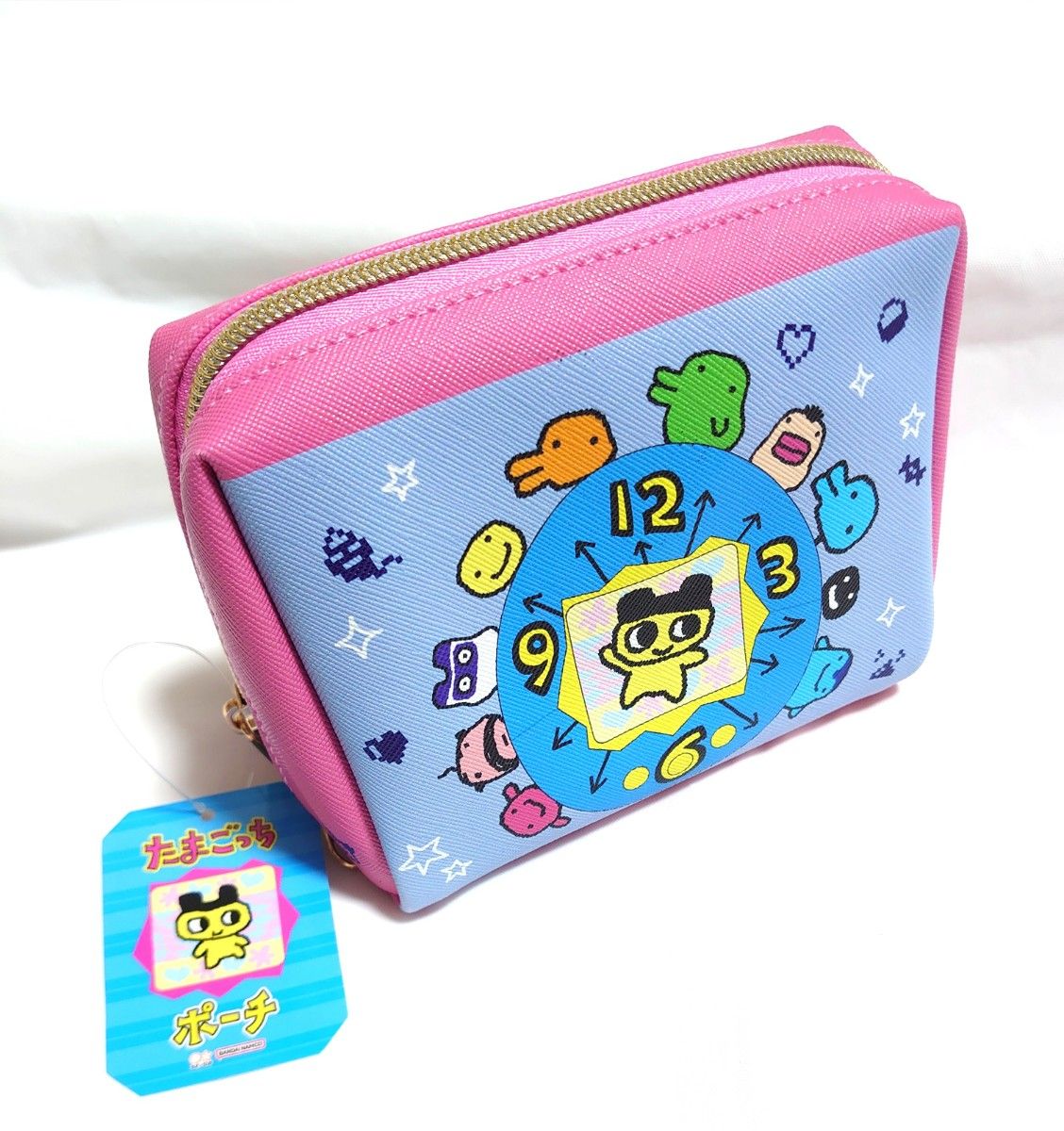 たまごっち サンキューマート クリアポーチ ぱぱまめっち まめっち