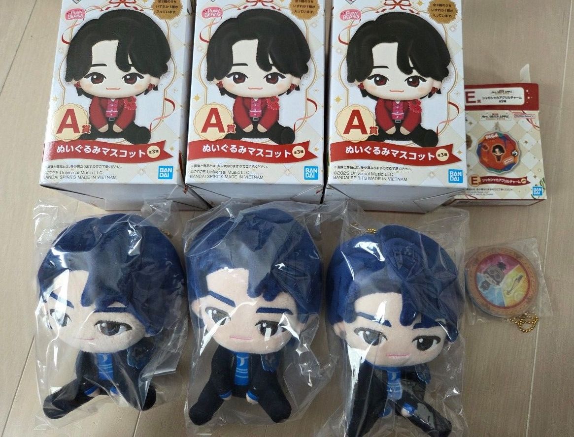 Mrs GREEN APPLE 一番くじ A賞 ぬいぐるみマスコット 2体セット 大森元