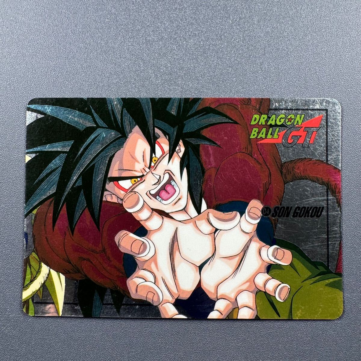 ドラゴンボールGT カードダス No.04 孫悟空 Yahoo!オークション -「no