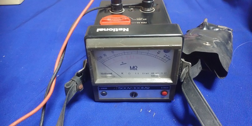 2026年最新】Yahoo!オークション -ナショナル 絶縁抵抗(測定器)の中古