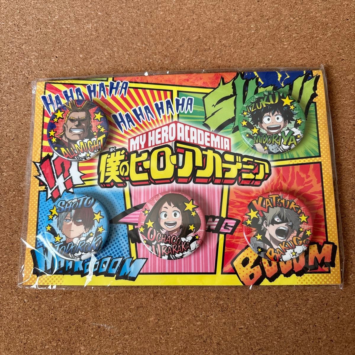 僕のヒーローアカデミア ヒロアカ 麗日お茶子 バースデー缶バッジ