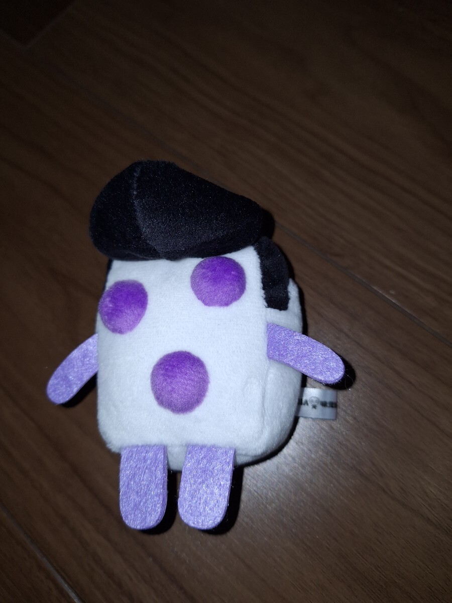 ぬいぐるみ キーホルダー ぷっちょ リーゼント 紫 新品未使用 2025年