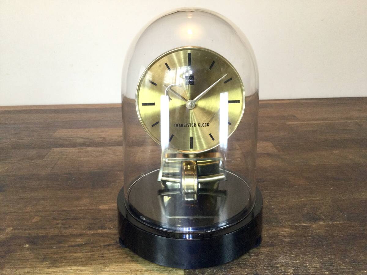超希少 昭和レトロ National セール トランジスタクロック 置時計