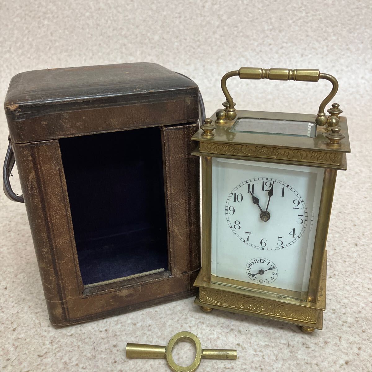 フランス枕 置き時計 ジャンク品