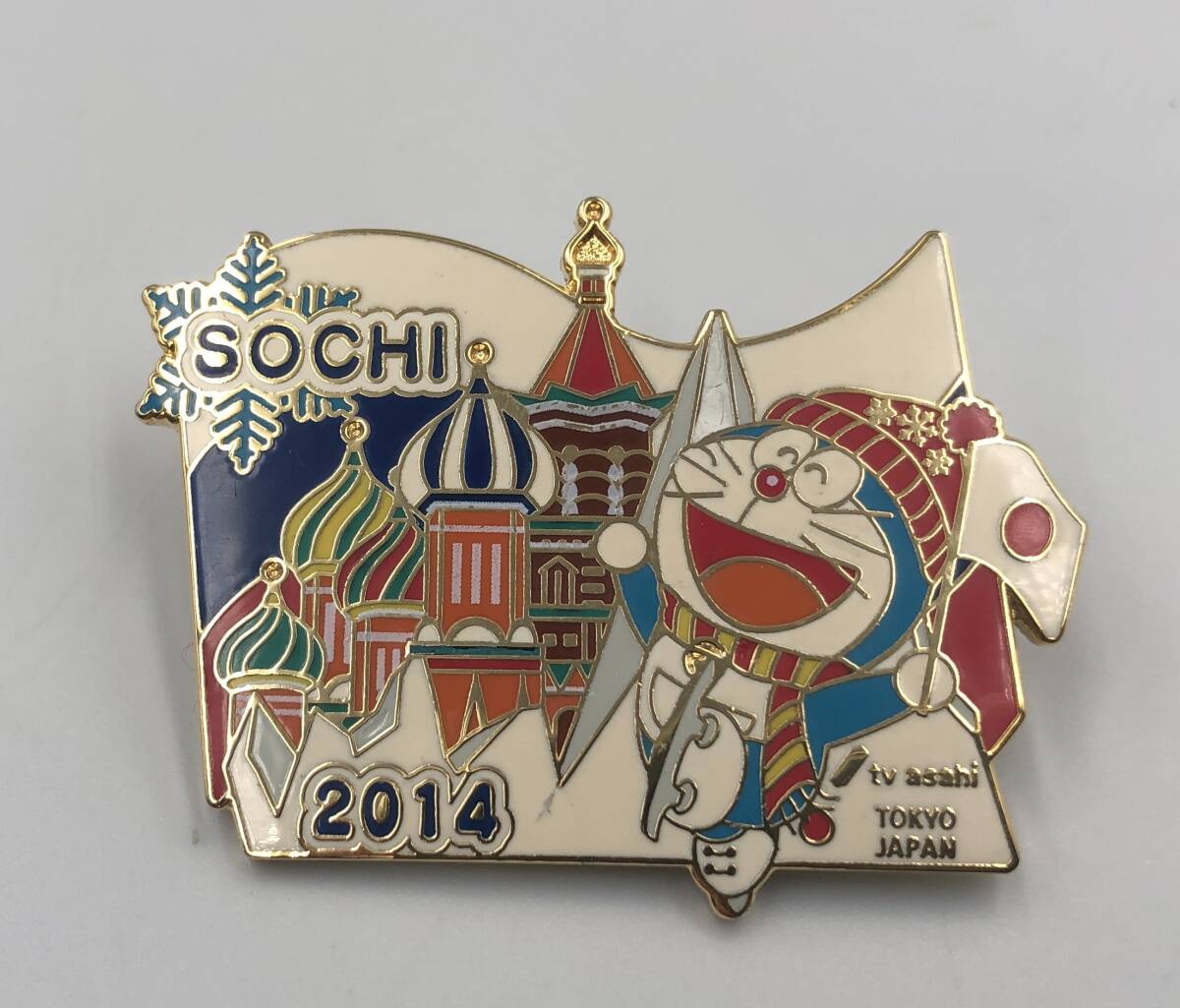 新品】オリンピック ピンバッジ ソチ 2014 日テレ 日本テレビ