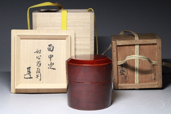 住吉 平棗 而妙斎箱 住吉 平棗 而妙斎箱 住吉 平