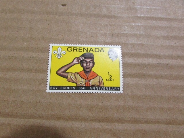 1693 外国切手 グレナダ 美術 秋の風景 小型シート 1693 外国切手