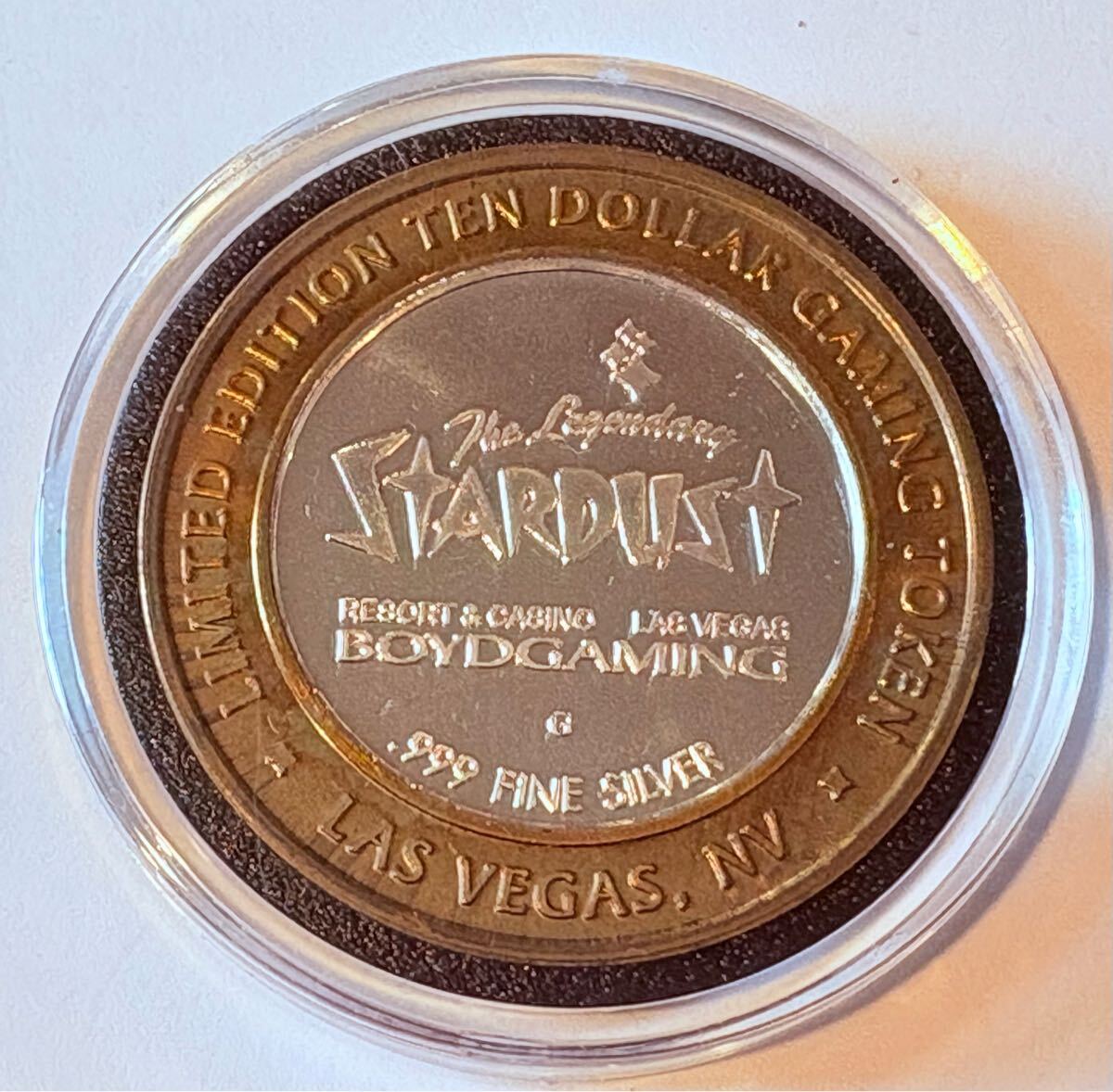 ラスベガス カジノホテル ゲーミングトークン メダルケース入り