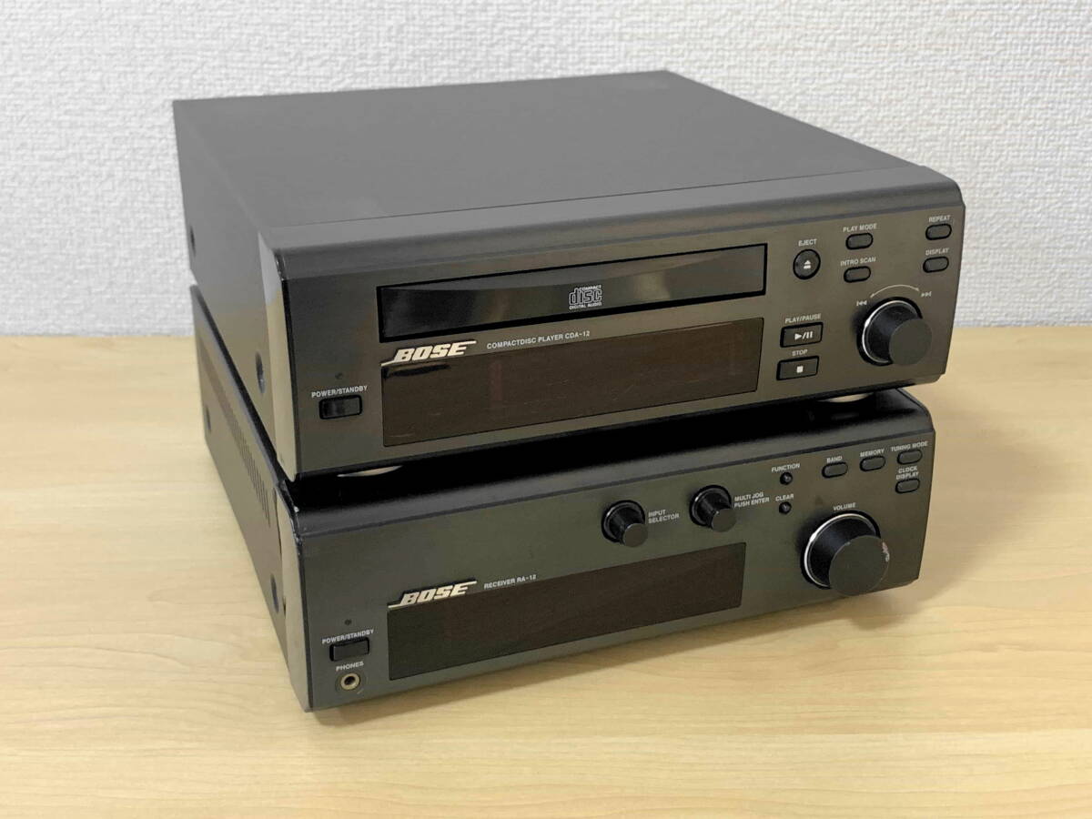 SZ3459】中古 BOSE アメリカンサウンドシステム RA-12/CDA-12＆MDA-12