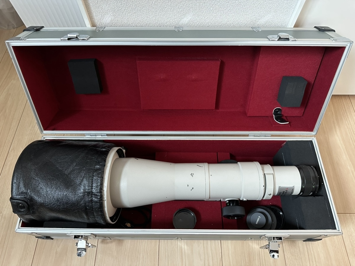 キャノン LENS FD 800mm 1:5.6 L 望遠 単焦点レンズ 一眼 キャノン