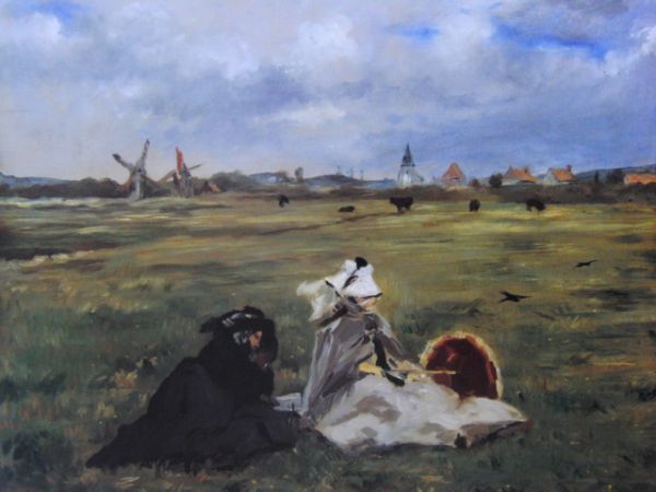 エドゥアール・マネ、旗飾りのモニエ通り、希少な画集より、状態良好