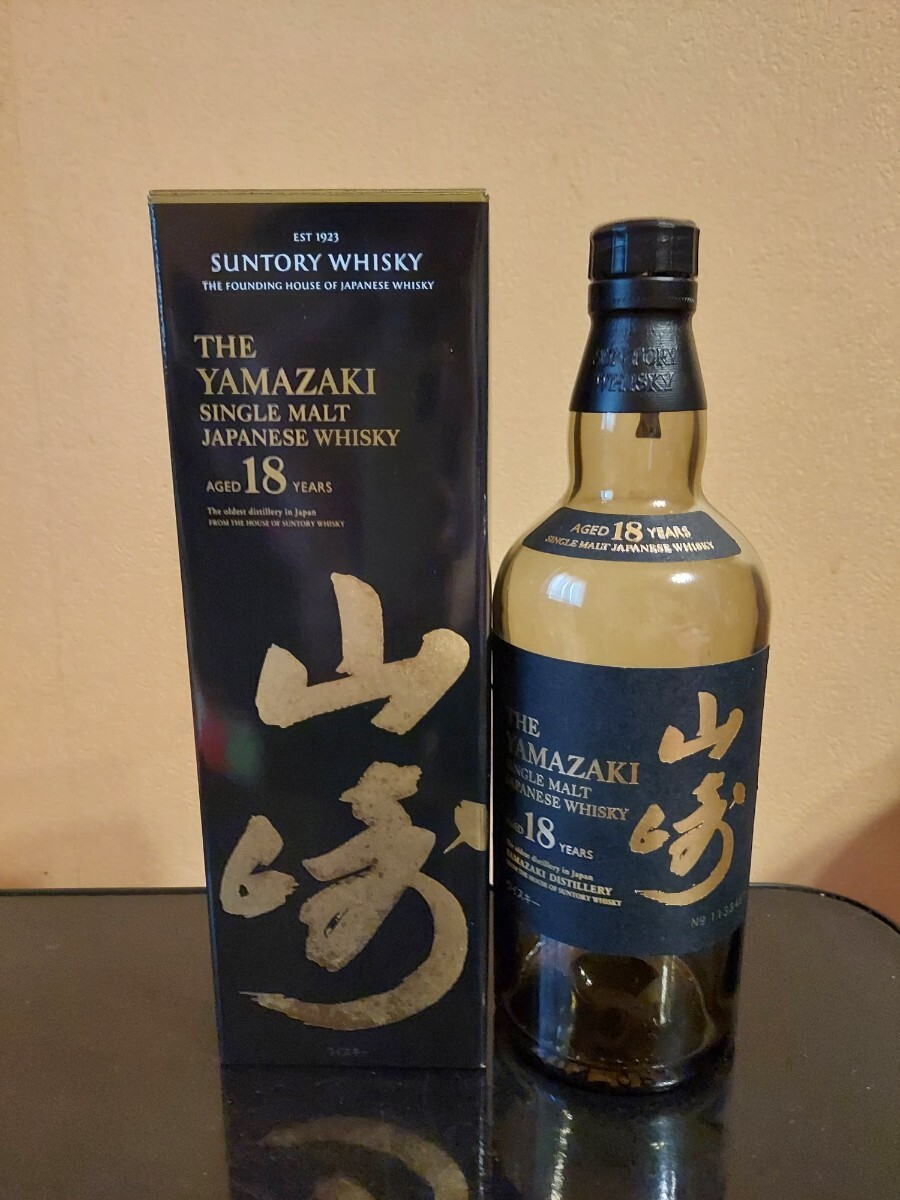 山崎18年、山崎12年、白州12年、響21年 空瓶、空箱